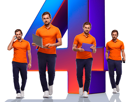 Великолепная четверка Ростелеком в&nbsp;садовое товарищество Заря